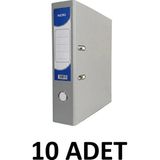 Noki 10 Adet Geniş Plastik Klasör - Gri