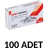 Noki 100 Adet Küçük Boy Zımba Teli No:10 Cu 1000'li