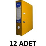 Noki 12 Adet Geniş Plastik Klasör - Sarı