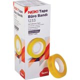 Noki 12 mm X 33 m 12'li Paket Büro Bandı