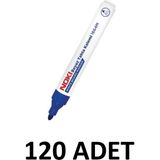 Noki 120 Adet 1664M Yazı Tahtası Kalemi Yuvarlak Uç Mavi