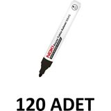 Noki 120 Adet 1664S Yazı Tahtası Kalemi Yuvarlak Uç Siyah
