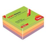 Noki 12013-11 75x75 400 Yaprak Pastel Bahar Yapışkanlı Küp Not