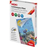 Noki 125MIC A3 Laminasyon Filmi Tekli 10 Adet Parlak Şeffaf Koruma Sağlayan Ürün
