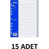 Noki 15 Adet 1-12 Rakamlar Ayraç Seperator