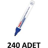 Noki 240 Adet 1664M Yazı Tahtası Kalemi Yuvarlak Uç Mavi