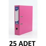 Noki 25 Adet Geniş Plastik Klasör - Pembe