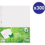 Noki 300'lü Şeffaf Poşet Dosya Eco 3 Paket Kırtasiye Ürünü