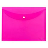 Noki 3101 Çıtçıtlı Dosya A4 Renkli Pembe