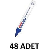 Noki 48 Adet 1664M Yazı Tahtası Kalemi Yuvarlak Uç Mavi