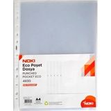 Noki 4830 Eco Poset Dosya Beyaz Kenarli 100LÜ