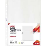Noki 4830 Xl Şeffaf Dosya Poşet Dosya Föy 100'LÜ Pk - 41 Delft Blue