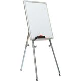 Noki 50x70 Teleskopik Ayaklı Beyaz Yazı Tahtası Alüminyum Çerçeve Laminant Yüzey