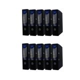 Noki 56411-190 Siyah 10'lu Paket Geniş Plastik Klasör