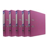 Noki 56412-070 Pembe 5'li Dar Plastik Klasör