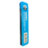 Noki 7217 0.7 mm 2B 75 mm Mekanik Kalem Ucu 24'lü Paket Mavi