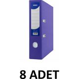 Noki 8 Adet Geniş Plastik Klasör - Mor