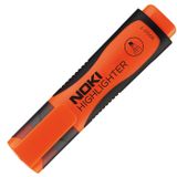 Noki 9000 Neon Fosforlu Kalem Kesik Uç 5 mm Turuncu