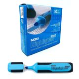 Noki 9000M Fosforlu Kalem Mavi 10 Lu (1 Paket 10 Adet)