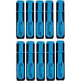 Noki 9000S Fosforlu Kalem 10 Adet (1 Paket) - Mavi
