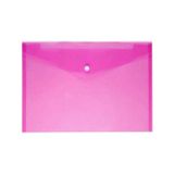 Noki A4 Çıtçıtlı Dosya Evrak Zarfı Pembe 3101 (12 Li Paket)
