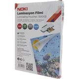 Noki A4 Laminasyon Filmi 125 Micron 100 Adet Parlak Kaplama Malzemesi Tam Koruyucu