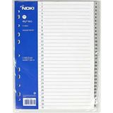 Noki A4 Plastik Seperatör 1-31 Rakamlı 11 Parça Mavi Renkli Düzenleyici