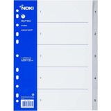 noki a4 seperatör 1-5 rakamlı plastik (10 paket) 59205 - Yok