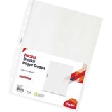 NOKİ A5 Poşet Dosya Şeffaf Buzlu (100'lü) Föy A-5 1 Paket