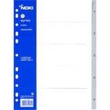Noki Ayraç 1-5 Rakam Pp (Index Seperatör) ( 5 Paket ) - Beyaz - Boyut