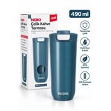 Nokı Celık Kahve Termosu 490Ml Grı T-0143-130