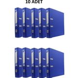 Noki Dar Plastik Büro Klasör Mavi 10 Adet