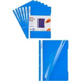 Noki Dosya Eco Mavi Telli Dosya 500"Lü Paket Plastik Kapak