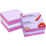 Nokı Ebruli Yapışkanlı Küp Not Kağıdı 75X75MM - Renk: Pembe
