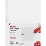 Noki Eco A4 Poşet Dosya 100 Lü Şeffaf Tasarım ile Belgelerinizi Güvenle Saklayın