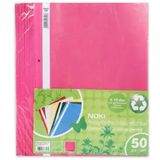 Noki Eco Koyu Pembe 50'li Telli Dosya