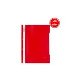 Noki Eco Telli Dosya, 10 Adet, 50'li Paket, A4, 2 Delikli, Kırmızı