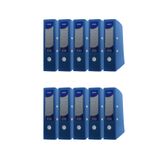Noki Geniş Plastik Klasör (56411-110) Açık Mavi 10 Lu Paket