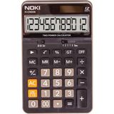 Noki H-CN009 12 Haneli Hesap Makinesi Geniş Ekran ve İki Güç Kaynağı ile Pratik Kullanım