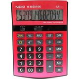 Noki H-MS010K Hesap Makinesi Kirmizi 12 Hane - Kırmızı