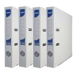 Noki Halkalı Beyaz 4 Adet Büro Klasörü