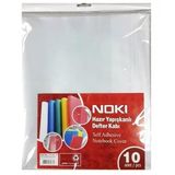 Noki Hazır Defter Kabı A5 Şeffaf 10Lu - 2 Paket