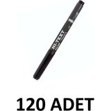 Noki Hi-Text 120 Adet Ohp Asetat Kalemi Siyah 780-SM S Ince Uçlu Permanent