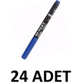 Noki Hi-Text 24 Adet Ohp Asetat Kalemi Mavi 780-SM S Ince Uçlu Permanent