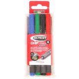 Noki Hi-Text Asetat Kalemi Permanent S Seri 4 Renk 780S4PVC