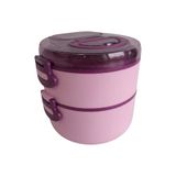 Noki Kids Paslanmaz Çelik Beslenme Kabı Pembe– Çocuk Lunch Box, Sızdırmaz Yemek Saklama Kabı