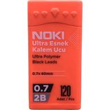 Noki Lisanslı 2b Ultra Esnek Kalem Ucu 0.7 mm 120'LI - 1 Adet - Mercan