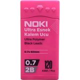 Noki Lisanslı 2b Ultra Esnek Kalem Ucu 0.7 Mm 120'li - 1 Adet Pembe
