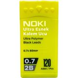 Noki Lisanslı 2b Ultra Esnek Kalem Ucu 0.7 mm 120'LI - 1 Adet - Sarı