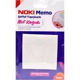 Noki Memo 75 x 75 mm Şeffaf Yapışkanlı Not Kağıdı 50 Yaprak (12300) Kolay Kullanım ve Dayanıklılık